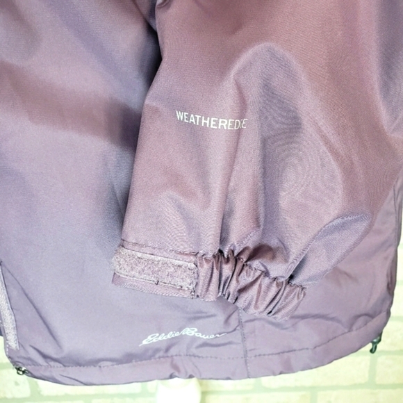 EDDIE BAUER Weatheredge Jacket & Scarf Purple Size M - Picture 12 of 16